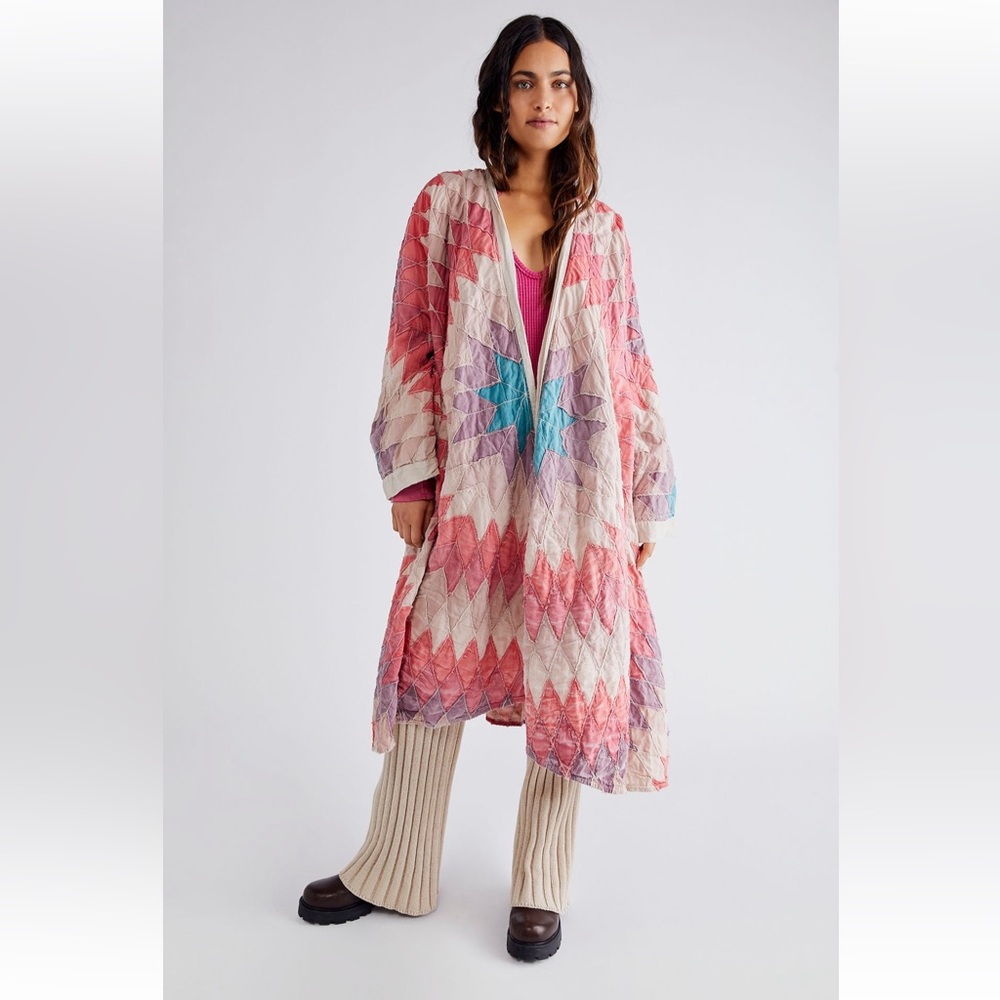 Magnolia Pearl Las Cruces Quiltwork Kimono